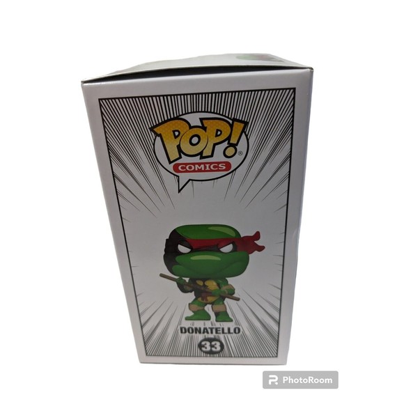 Funko Pop Mutant Ninja Turtles Donatello PX Previews Exclusive #33 Comics - Picture 4 of 7